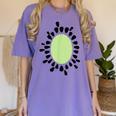 Kiwi Easy Costume Halloween Fruit Lover School Teacher Fun Women's Comfort Colors T-Shirt Violet
