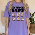 Labrador Retriever Science Labs Dog Lover Teacher Women's Comfort Colors T-Shirt Violet Labrador Retriever Science Labs Dog Lover Teacher Women's Comfort Colors T-Shirt Violet