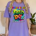 Let The Games Begin Fourth Grade Field Day 2025 Teacher Kid Women's Comfort Colors T-Shirt Violet Let The Games Begin Fourth Grade Field Day 2025 Teacher Kid Women's Comfort Colors T-Shirt Violet