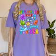 Let's Explore Under The Sea Back To School Student Teacher Women's Comfort Colors T-Shirt Violet