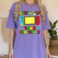 Level Up Your Education Gaming Inspired Teacher Gamers Women's Comfort Colors T-Shirt Violet Level Up Your Education Gaming Inspired Teacher Gamers Women's Comfort Colors T-Shirt Violet
