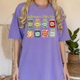 Library Is My Jam Librarian Appreciation Reading Teacher Women's Comfort Colors T-Shirt Violet Library Is My Jam Librarian Appreciation Reading Teacher Women's Comfort Colors T-Shirt Violet