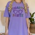 Little Mr Miss SMARTY PANTS Graduation Alumni Teacher Women's Comfort Colors T-Shirt Violet Little Mr Miss SMARTY PANTS Graduation Alumni Teacher Women's Comfort Colors T-Shirt Violet