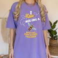 I Love Bee-Ing A Special Education Teacher Honey Bee Job For Men Women Women's Comfort Colors T-Shirt Violet