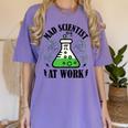 Mad Scientist Science Teacher Halloween Costume Teen Girls Women's Comfort Colors T-Shirt Violet Mad Scientist Science Teacher Halloween Costume Teen Girls Women's Comfort Colors T-Shirt Violet