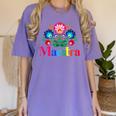 Maestra Proud Spanish Teacher Bilingual Teacher Latina Women's Comfort Colors T-Shirt Violet Maestra Proud Spanish Teacher Bilingual Teacher Latina Women's Comfort Colors T-Shirt Violet