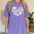 Maestra Spanish Teacher Women's Comfort Colors T-Shirt Violet
