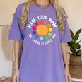 Make Your Mark For a International Dot Day Teacher Dot Lover Women's Comfort Colors T-Shirt Violet Make Your Mark For a International Dot Day Teacher Dot Lover Women's Comfort Colors T-Shirt Violet