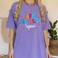 Matching Life Skills Squad Teacher Special Ed SPED Team Crew Women's Comfort Colors T-Shirt Violet Matching Life Skills Squad Teacher Special Ed SPED Team Crew Women's Comfort Colors T-Shirt Violet