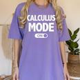 Math Calculus Mode On Teacher T-Shirt Women's Comfort Colors T-Shirt Violet