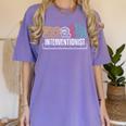 Math Interventionist Teacher Mathematics Women's Comfort Colors T-Shirt Violet Math Interventionist Teacher Mathematics Women's Comfort Colors T-Shirt Violet