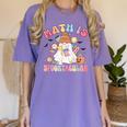 Math Is Spooktacular Math Teacher Spooky Halloween Women's Comfort Colors T-Shirt Violet Math Is Spooktacular Math Teacher Spooky Halloween Women's Comfort Colors T-Shirt Violet