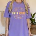 Math Squad For Teacher Or Student Mathematics Men Women Kids Women's Comfort Colors T-Shirt Violet Math Squad For Teacher Or Student Mathematics Men Women Kids Women's Comfort Colors T-Shirt Violet