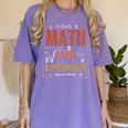 Math Is My Superpower Funny Teacher Women's Comfort Colors T-Shirt Violet Math Is My Superpower Funny Teacher Women's Comfort Colors T-Shirt Violet