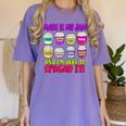 Math Teacher My Jam Here To Spread Mathematics Humor Women's Comfort Colors T-Shirt Violet Math Teacher My Jam Here To Spread Mathematics Humor Women's Comfort Colors T-Shirt Violet