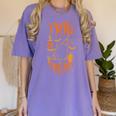 Math Teacher Nerd Student Halloween Trig Or Treat Women's Comfort Colors T-Shirt Violet Math Teacher Nerd Student Halloween Trig Or Treat Women's Comfort Colors T-Shirt Violet