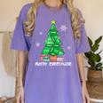 Math Teacher Polygon Christmas Tree Geometry Merry Christmas Women's Comfort Colors T-Shirt Violet Math Teacher Polygon Christmas Tree Geometry Merry Christmas Women's Comfort Colors T-Shirt Violet