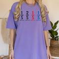 Math Teacher Tee Shirt -Adults Grey Small Classic Fit Math Teacher T-Shirt Women's Comfort Colors T-Shirt Violet
