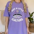 Microbiology Lab Love Culture Biology Teacher Lab Tech Women's Comfort Colors T-Shirt Violet