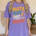 Motivational Math Test Day Shirt Testing Shirts For Teachers Women's Comfort Colors T-Shirt Violet
