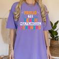 Multilingual Teacher Linguist Language ESL Teaching Women's Comfort Colors T-Shirt Violet