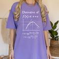 Nerdy Definition Of Derivative Limit Calculus Math Teacher Women's Comfort Colors T-Shirt Violet Nerdy Definition Of Derivative Limit Calculus Math Teacher Women's Comfort Colors T-Shirt Violet