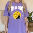 Nerdy Trig Or Treat Halloween Costume Math Teacher Women's Comfort Colors T-Shirt Violet Nerdy Trig Or Treat Halloween Costume Math Teacher Women's Comfort Colors T-Shirt Violet