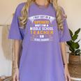 Not Superhero But Middle School Teacher For Men Women Women's Comfort Colors T-Shirt Violet Not Superhero But Middle School Teacher For Men Women Women's Comfort Colors T-Shirt Violet