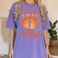 Nothing Scare Me I'm a Pre-k Teacher Matching Halloween For Men Women Women's Comfort Colors T-Shirt Violet