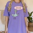 Oh Hello First Graders Cute Pigeon 1st Grade Teacher Women's Comfort Colors T-Shirt Violet Oh Hello First Graders Cute Pigeon 1st Grade Teacher Women's Comfort Colors T-Shirt Violet