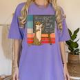 Otter Professor Teacher Teaching Maths Mathematics Women's Comfort Colors T-Shirt Violet Otter Professor Teacher Teaching Maths Mathematics Women's Comfort Colors T-Shirt Violet