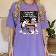 Overworked Underpaid Always Grading Teacher Women's Comfort Colors T-Shirt Violet Overworked Underpaid Always Grading Teacher Women's Comfort Colors T-Shirt Violet