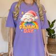 Pajama Day School Spirit Week Sleepy Cloud Teacher Student Women's Comfort Colors T-Shirt Violet Pajama Day School Spirit Week Sleepy Cloud Teacher Student Women's Comfort Colors T-Shirt Violet