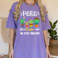 PARA Crew School Cactus Team PARA Teacher Squad For Men Women Kids Women's Comfort Colors T-Shirt Violet PARA Crew School Cactus Team PARA Teacher Squad For Men Women Kids Women's Comfort Colors T-Shirt Violet