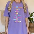 Paraprofessional Teacher Para Sped Ed Parapro Women's Comfort Colors T-Shirt Violet