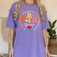 Parents Teacher Association Team Supporter PTA Treasurer For Men Women Girls Kids Women's Comfort Colors T-Shirt Violet