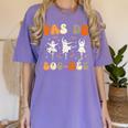 Pas De Boo-Rée Ghost Ballet Dancer Halloween Dance Teacher Women's Comfort Colors T-Shirt Violet