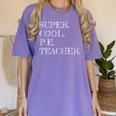 PE Teacher Appreciation Women's Comfort Colors T-Shirt Violet PE Teacher Appreciation Women's Comfort Colors T-Shirt Violet