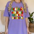 PE Teacher Christmas Holiday Women's Comfort Colors T-Shirt Violet