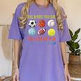 PE Teacher The More You Say Physical Education Teacher Women's Comfort Colors T-Shirt Violet PE Teacher The More You Say Physical Education Teacher Women's Comfort Colors T-Shirt Violet