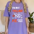 PE Teacher Voice PE Teacher School Fitness Class Women's Comfort Colors T-Shirt Violet PE Teacher Voice PE Teacher School Fitness Class Women's Comfort Colors T-Shirt Violet
