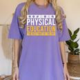 Physical Education Best Part Of The Day Phys Ed Teacher Women's Comfort Colors T-Shirt Violet Physical Education Best Part Of The Day Phys Ed Teacher Women's Comfort Colors T-Shirt Violet