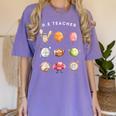 Physical Education Teacher PE Teacher Specials Back School Women's Comfort Colors T-Shirt Violet Physical Education Teacher PE Teacher Specials Back School Women's Comfort Colors T-Shirt Violet