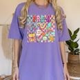 Pre K Back To School Teacher Student Men Women Kids Women's Comfort Colors T-Shirt Violet Pre K Back To School Teacher Student Men Women Kids Women's Comfort Colors T-Shirt Violet