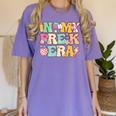 In My Pre-K Era Girl Back To School Cute PreSchool Teacher Women's Comfort Colors T-Shirt Violet