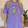 Pre K Grade Teacher Frog Back To School Preschool Women's Comfort Colors T-Shirt Violet Pre K Grade Teacher Frog Back To School Preschool Women's Comfort Colors T-Shirt Violet