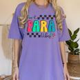 Pre-K Paraprofessional Teacher Back To School Vibes Women's Comfort Colors T-Shirt Violet Pre-K Paraprofessional Teacher Back To School Vibes Women's Comfort Colors T-Shirt Violet