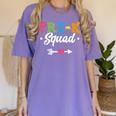 Pre-K Squad Teacher Student Kids Preschool Back To School Women's Comfort Colors T-Shirt Violet Pre-K Squad Teacher Student Kids Preschool Back To School Women's Comfort Colors T-Shirt Violet