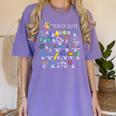 Problem Solver Math Alphabet ABC Teacher Students Women's Comfort Colors T-Shirt Violet Problem Solver Math Alphabet ABC Teacher Students Women's Comfort Colors T-Shirt Violet