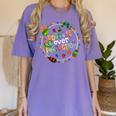 Progress Over Perfection Caterpillar Back To School Teacher Women's Comfort Colors T-Shirt Violet